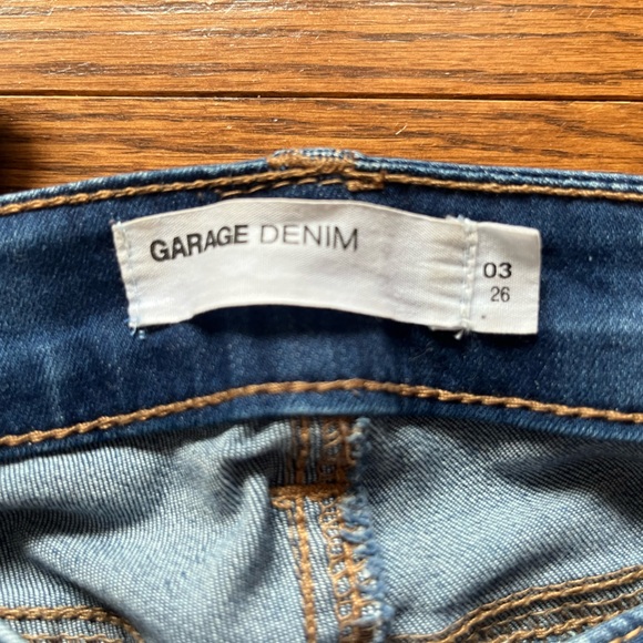 Garage low rise flare jeans💙 - Picture 3 of 4